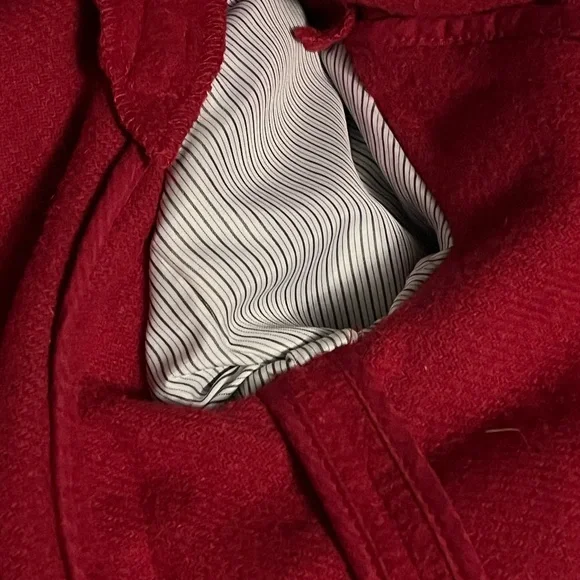 3 for $30 GAP Red Double-Breasted Women's Jacket - Picture 7 of 11